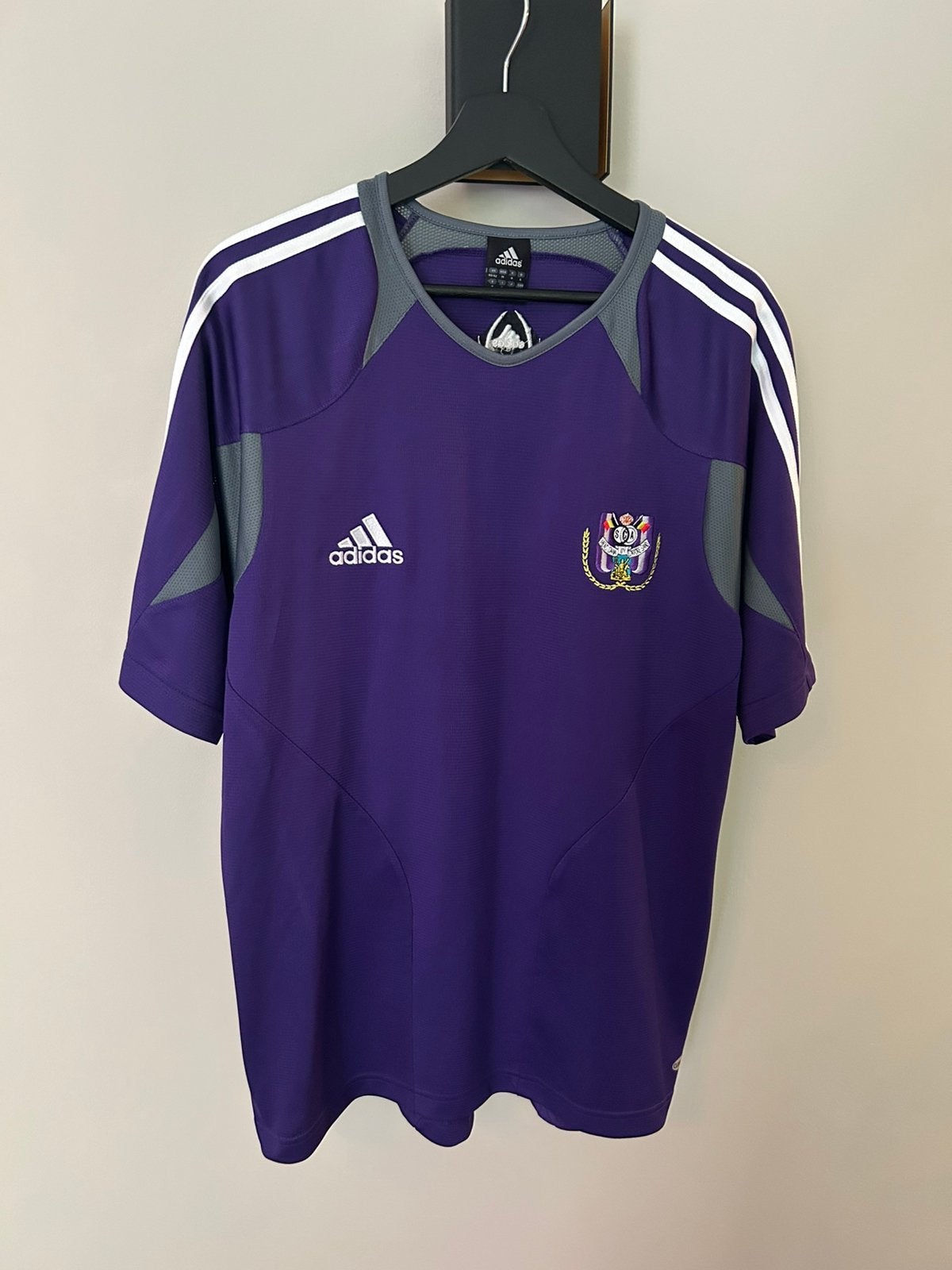 Maillot d’entraînement RSC Anderlecht 2004/05, Sports & Fitness, Football, Taille M, Enlèvement ou Envoi, Comme neuf, Maillot