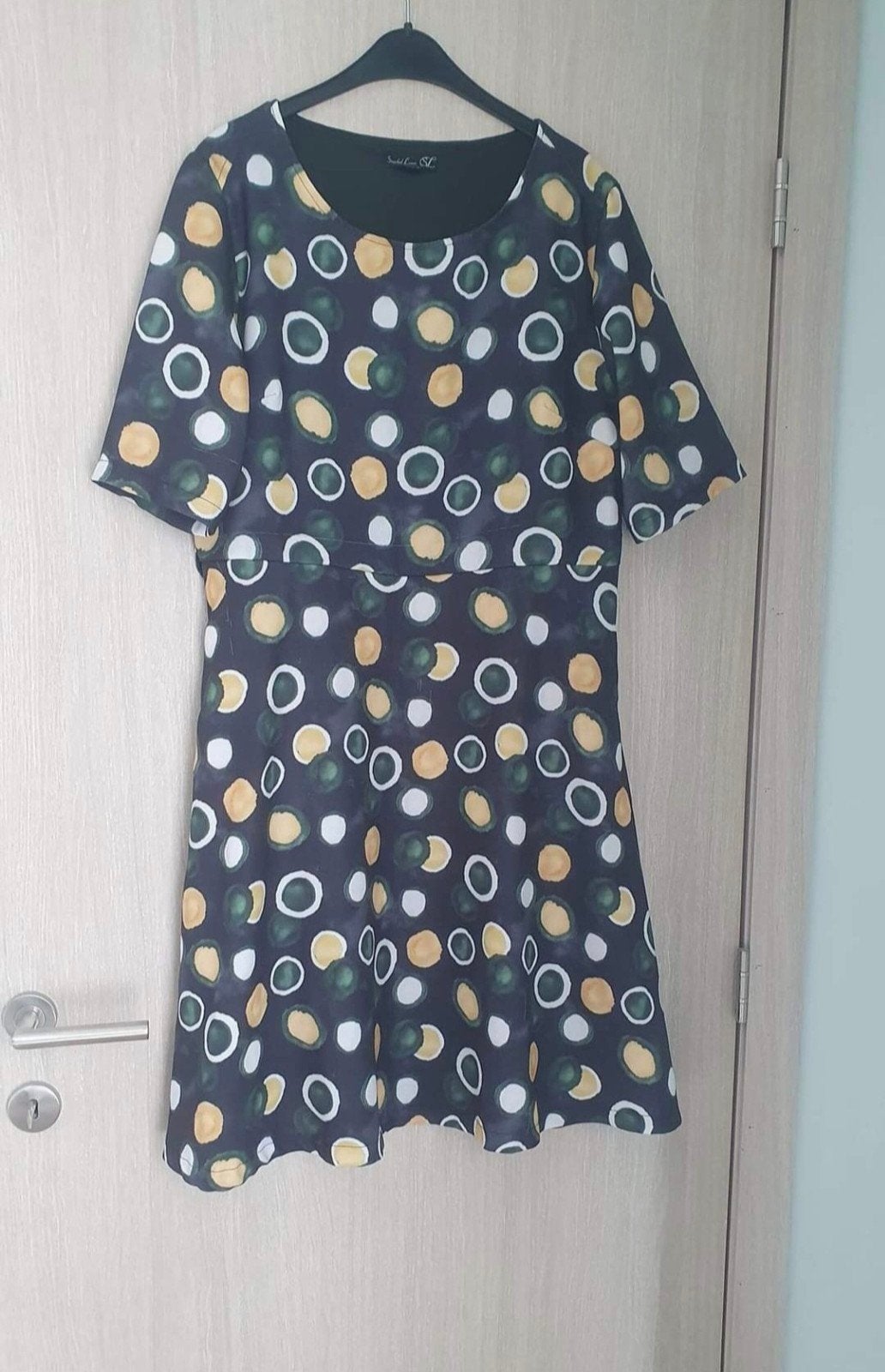 Jurk Smashed Lemon maat 44, Kleding | Dames, Jurken, Smashed Lemon, Ophalen of Verzenden, Zo goed als nieuw, Maat 42/44 (L)