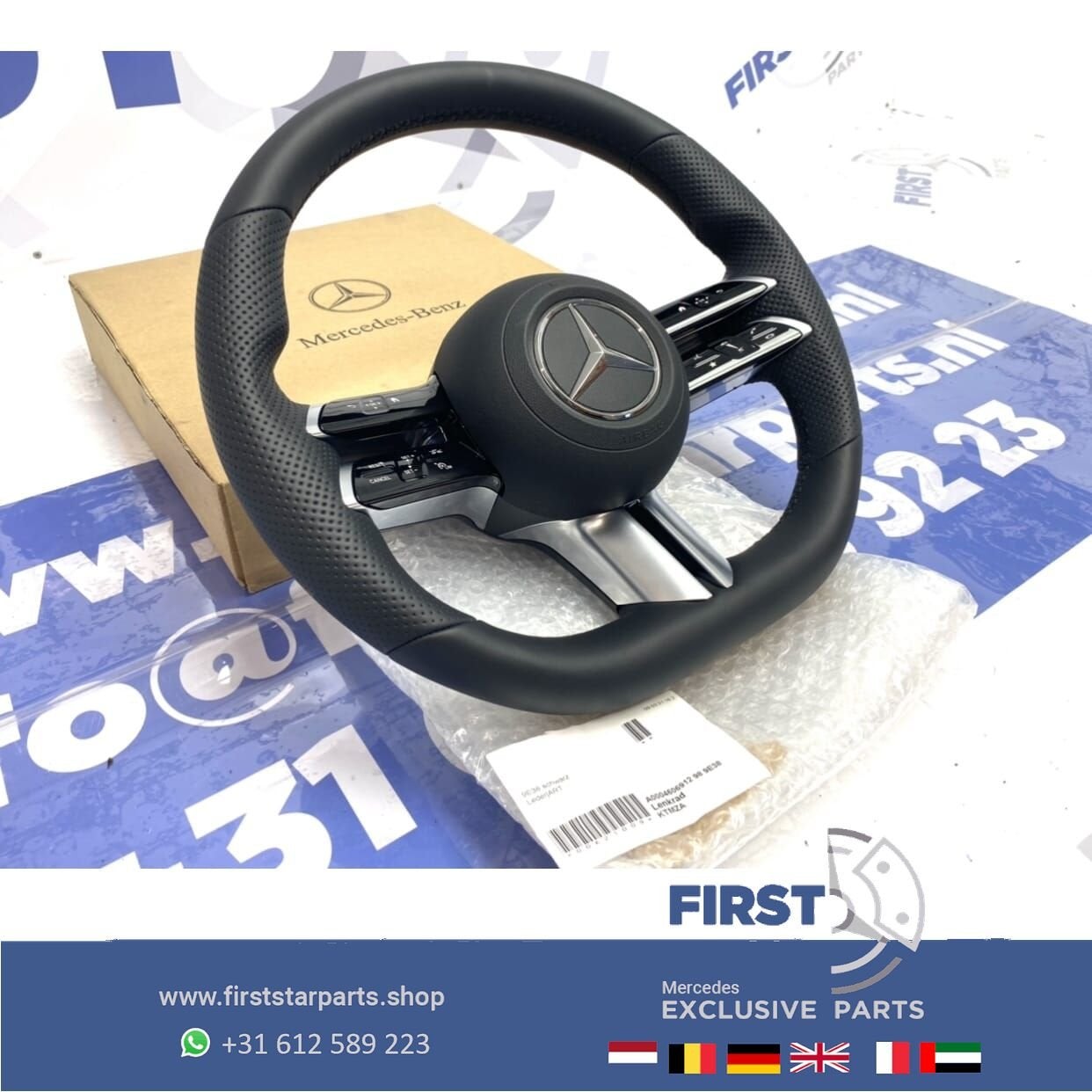 A0004606912 2022 Mercedes AMG STUUR + AIRBAG W206 W213 W253, Gebruikt, -, Ophalen of Verzenden, -