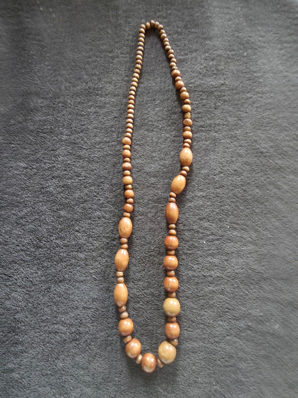 Oude ketting, Ophalen of Verzenden, Zo goed als nieuw, Bruin, Overige materialen