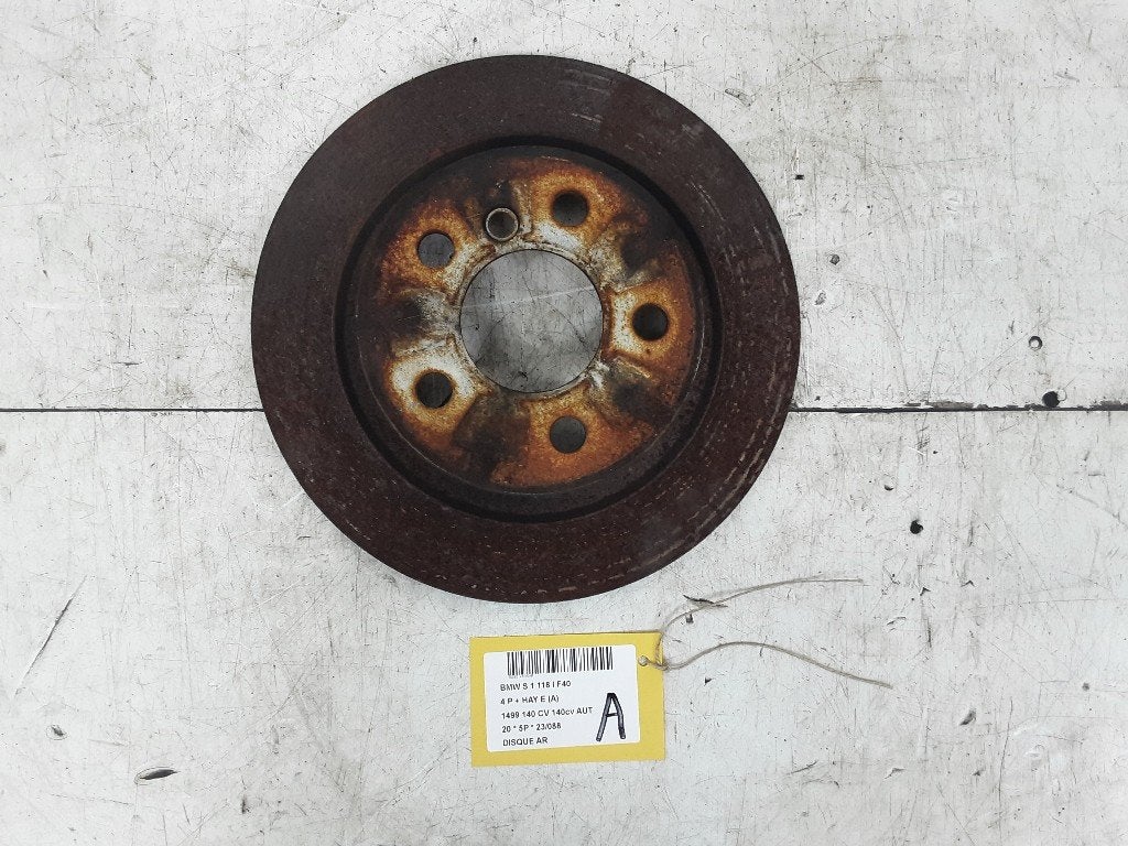 REMSCHIJF ACHTER BMW 1 serie (F40) (01-2019/-), Auto-onderdelen, Gebruikt, BMW, Petuelring 130
80809  München, DE, Bayerische Motoren Werke AG
