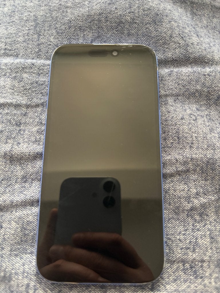 iPhone 16 128GB Blauw – Werkt nog, alleen scherm vervangen, Ophalen, Blauw, IPhone 16, Zonder simlock