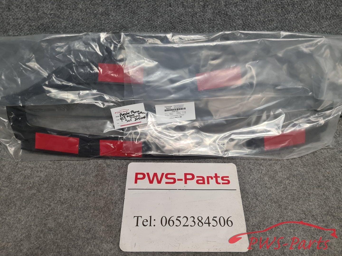 PORSCHE MACAN 95B ACHTERBUMPER DIFFUSER NIEUW ORIGINEEL, Arrière, -, Porsche, Utilisé