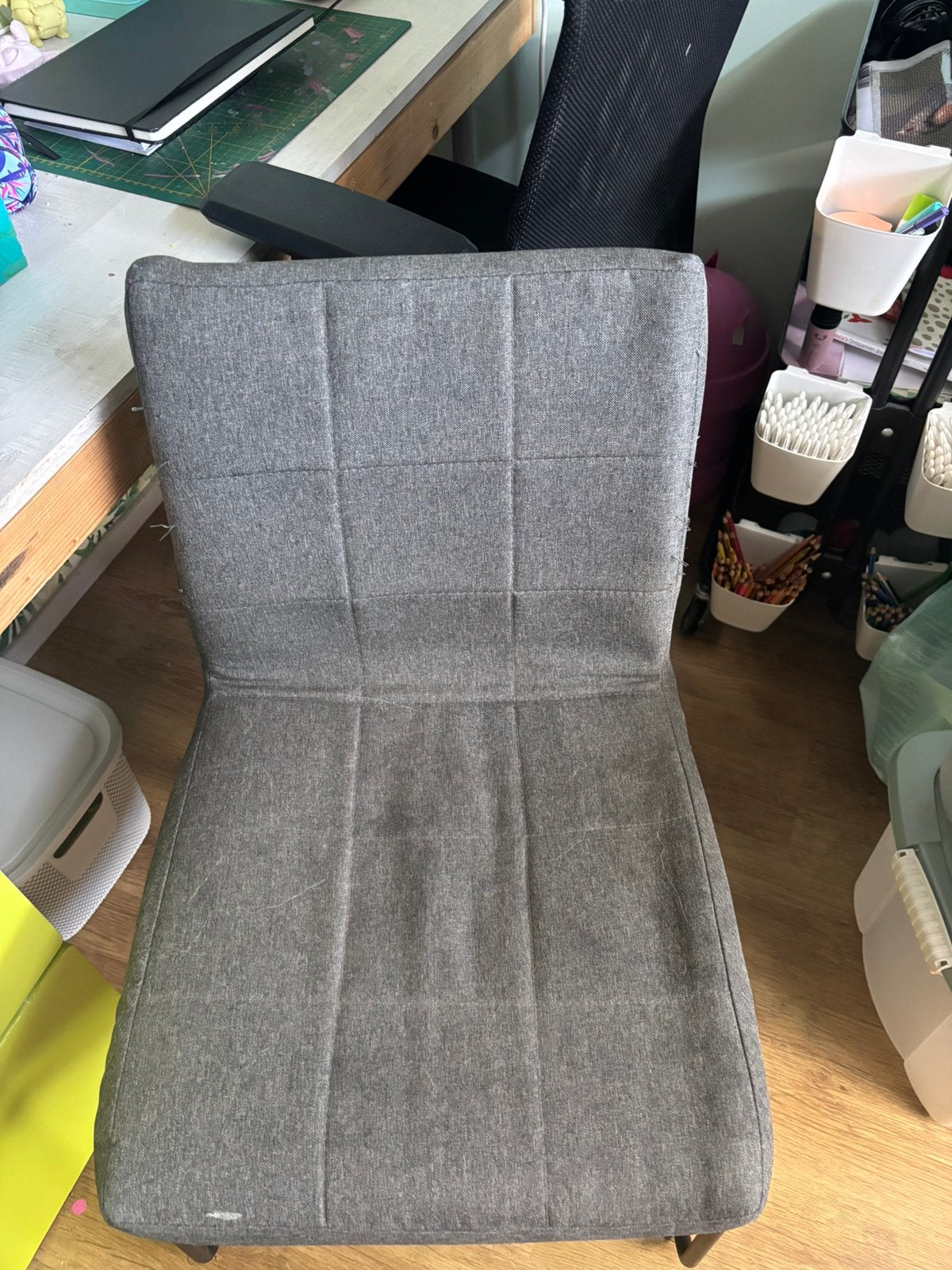 6x Eerkamerstoel te koop prijs is per stoel, Tissus, Gris, Enlèvement, Cinq, Six Chaises ou plus