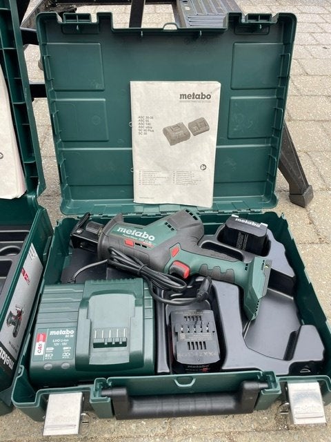 Accu-reciprozaag van Metabo, Powermaxx SSE 12 BL + SC 30, Enlèvement, Neuf, Machine, Autres marques