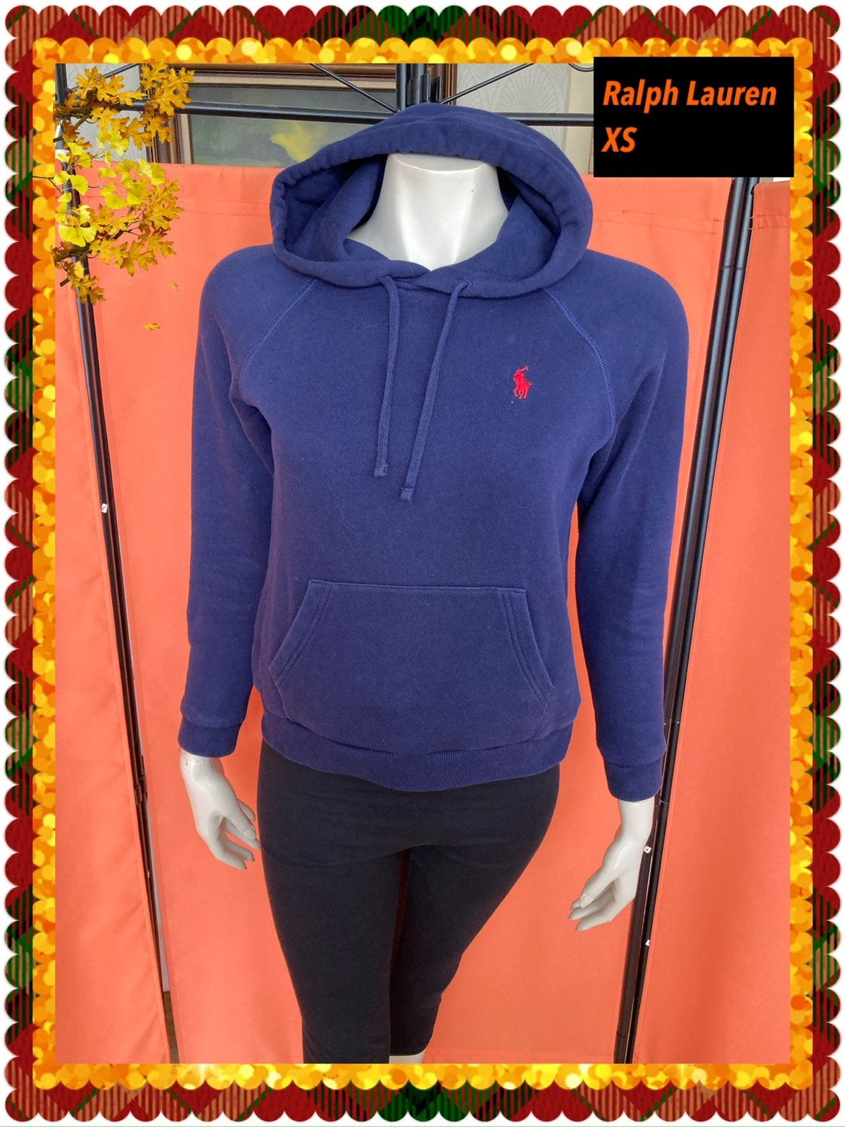 Hoodie dames 34. Ralph Lauren, Ophalen of Verzenden, Zo goed als nieuw, Maat 34 (XS) of kleiner, Blauw