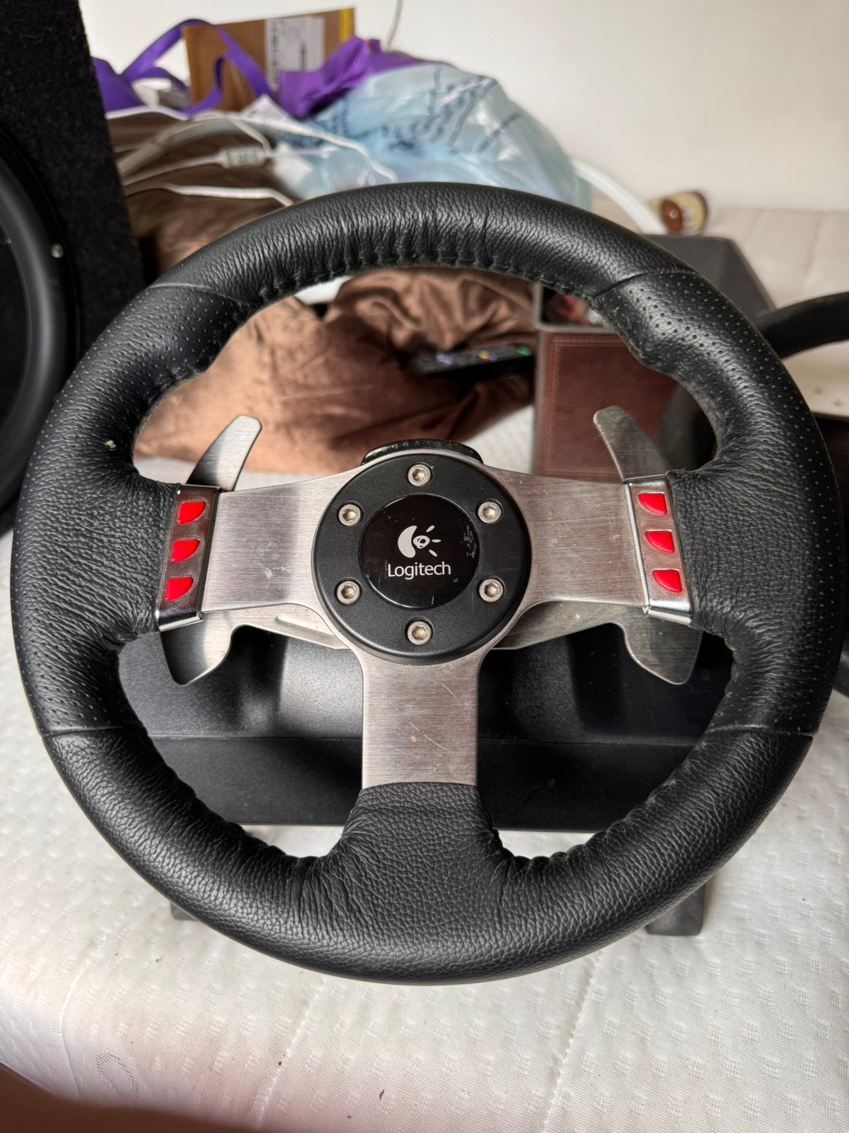 Logitech G27 inclusief doos, Ophalen