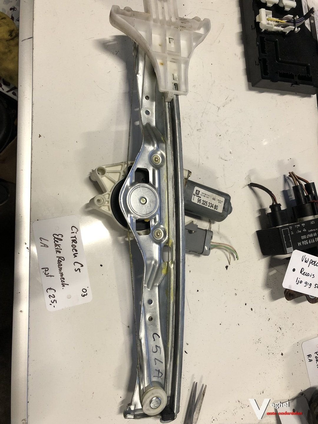 Citroen C5  2003 Elektr raammech. Linksachter, Gebruikt, -, -, Ophalen of Verzenden