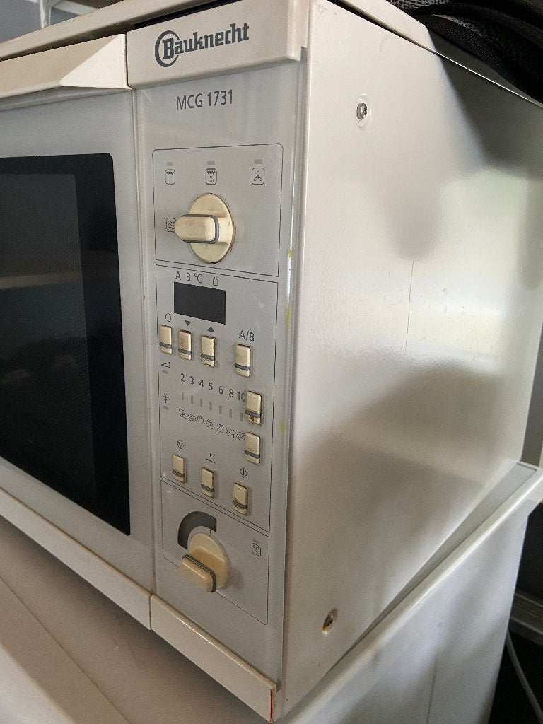 microgolfoven en oven, Elektronische apparatuur, Ophalen, Gebruikt, Microgolfoven, Grill