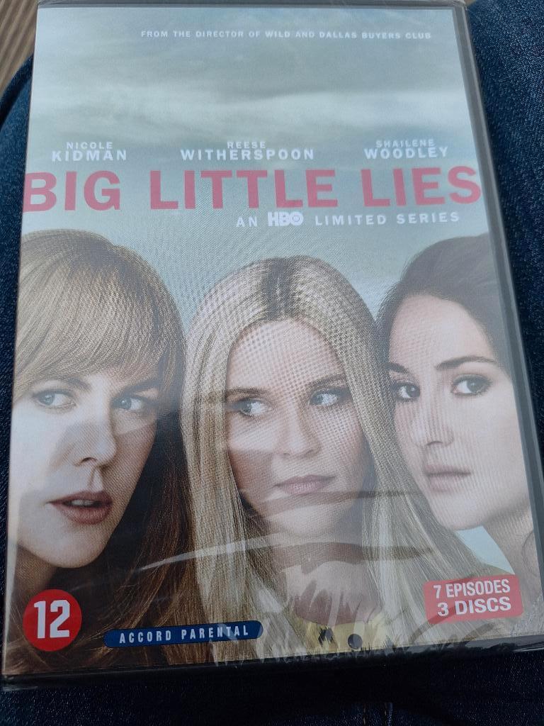 Big little lies, dvd-serie, 3 schijfjes, ndl ondertiteld, Cd's en Dvd's, Ophalen of Verzenden