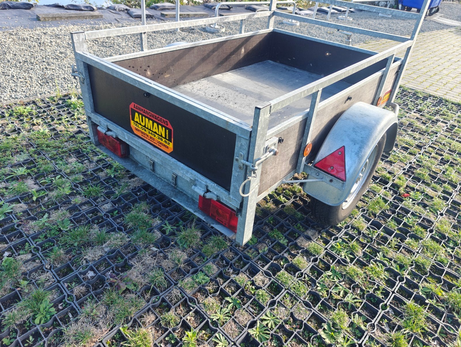 aanhangwagen te koop remorque, Ophalen