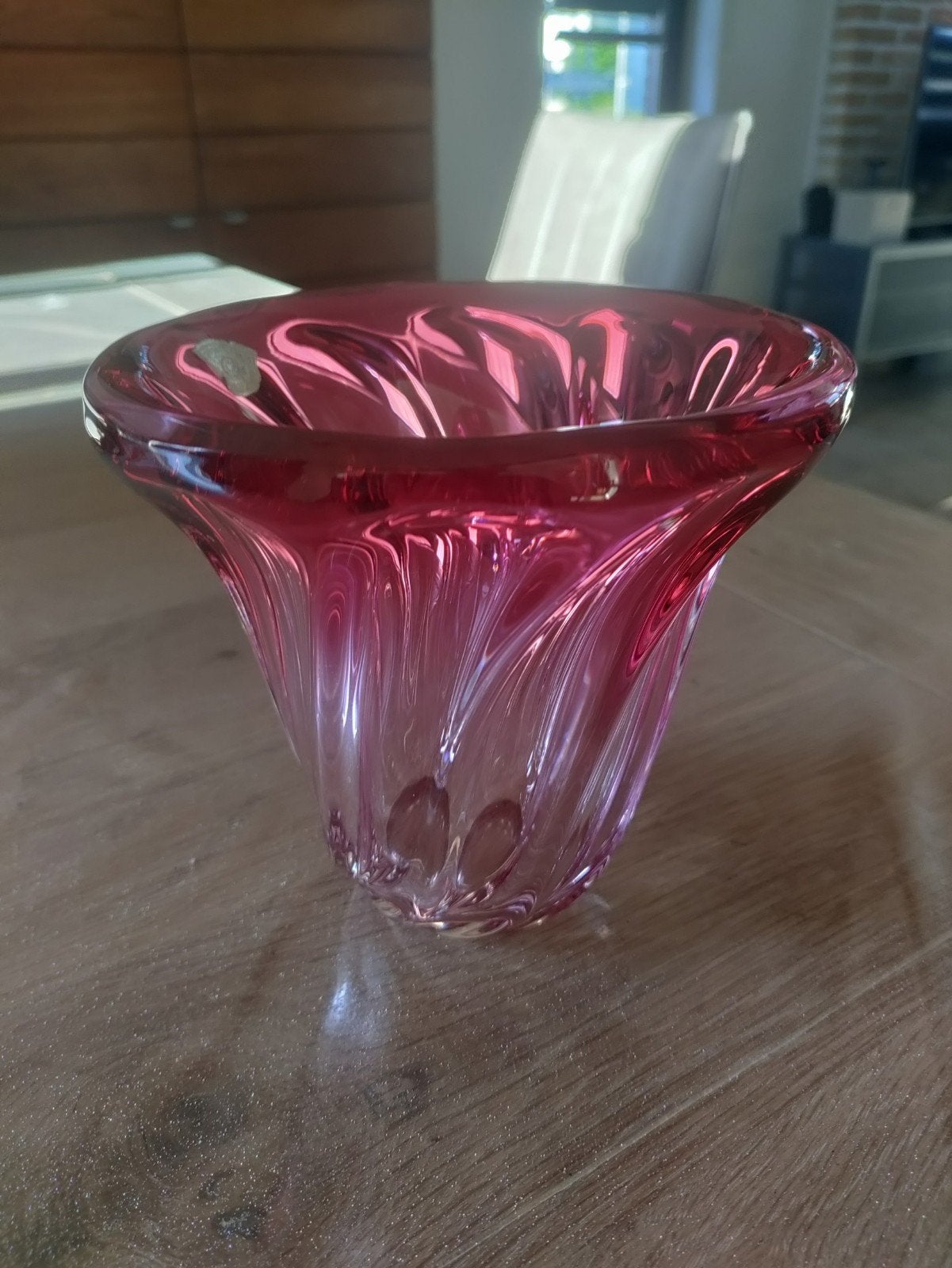 Vase Val Saint Lambert années 50, Ophalen