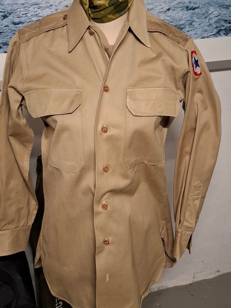 Votre chemise d'officier de la Seconde Guerre mondiale, Enlèvement ou Envoi, Armée de terre, Vêtements ou Chaussures