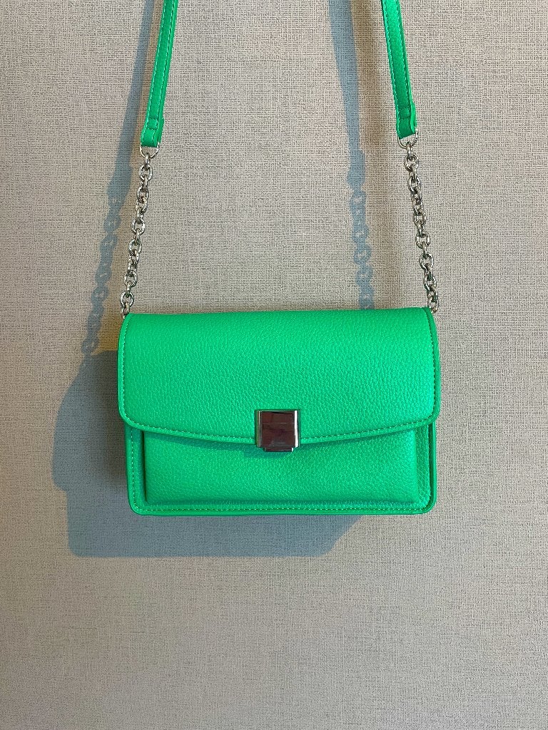 Groene crossbody tas van C&A, Ophalen of Verzenden, Zo goed als nieuw, Groen, Schoudertasje