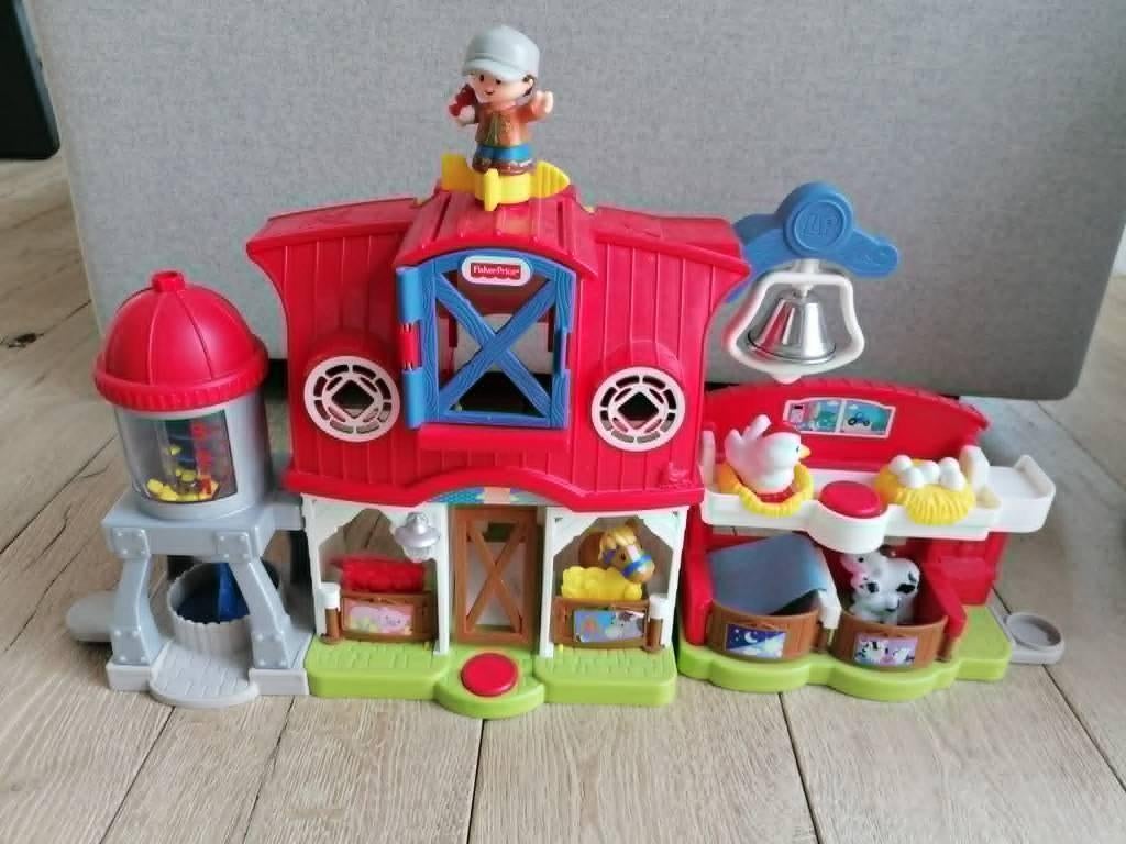 Fisher-Price Little People - Dierenverzorgings Boerderij, Kinderen en Baby's, Speelgoed | Fisher-Price, Zo goed als nieuw, Met geluid