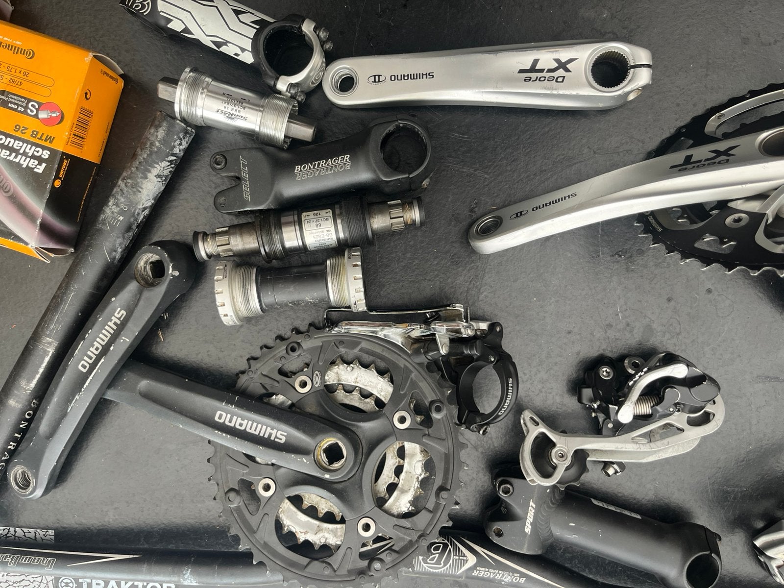 Mountainbike onderdelen, Fietsen en Brommers, Ophalen of Verzenden, Gebruikt, Mountainbike