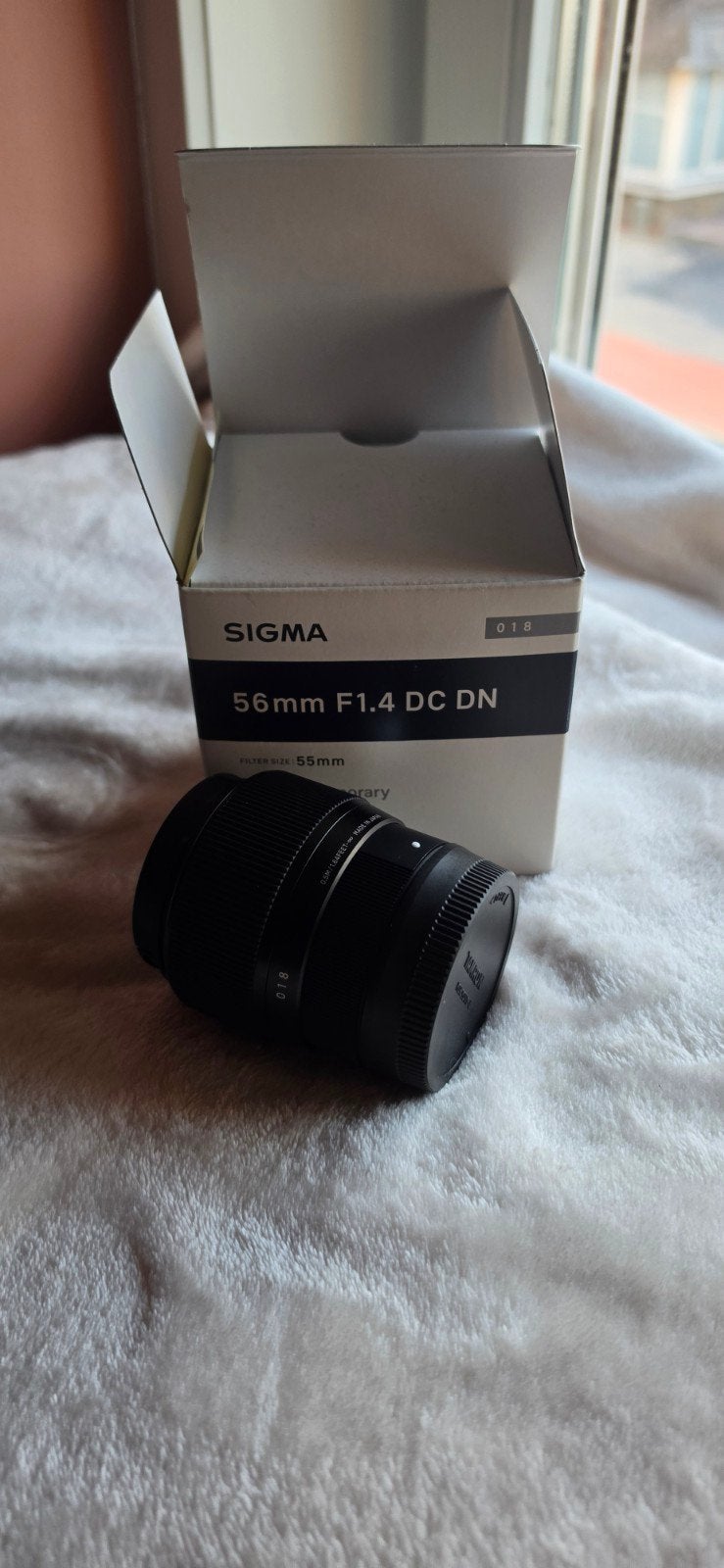 Sigma 56mm F/1.4 DC DN sony fe mount, Enlèvement, Sigma