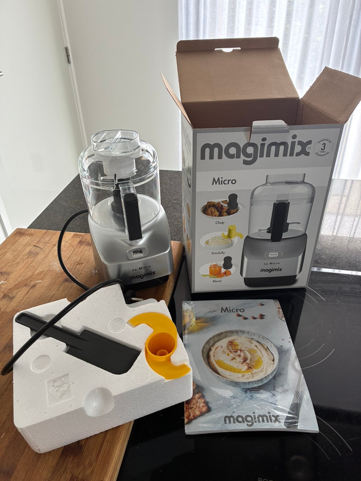 Magimix micro, Elektronische apparatuur, Keukenmixers, Ophalen, 1 tot 2 liter, 3 snelheden of meer, Zo goed als nieuw