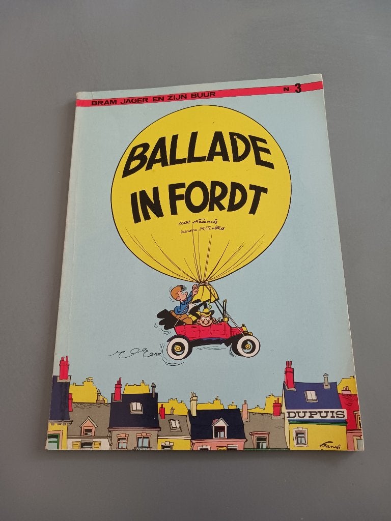 Bram Jager, Ballade in Ford T, 1ste druk, goede staat, Enlèvement ou Envoi