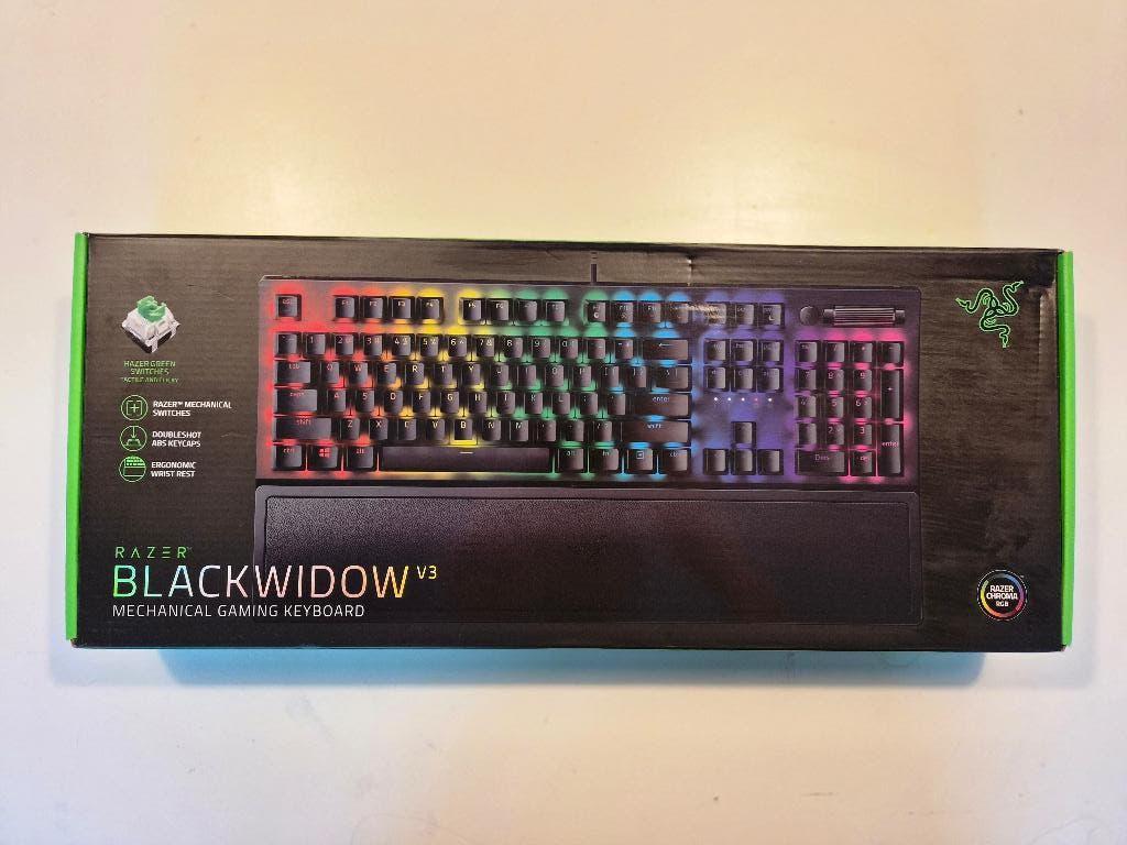 Clavier RAZER BlackWidow V3 azerty FR - Vente B2B uniquement, Touches multimédia, Azerty, Enlèvement, Filaire