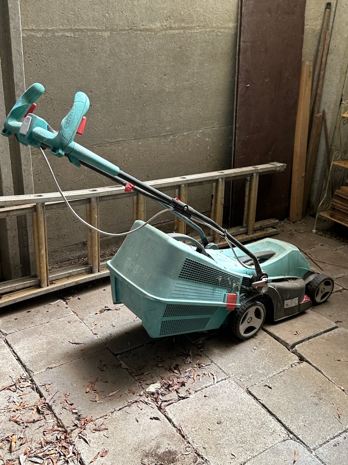 Grasmaaier Bosch, Tuin en Terras, Grasmaaiers, Ophalen, Zo goed als nieuw