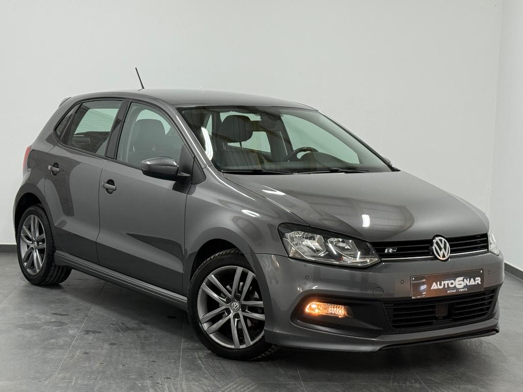 Volkswagen Polo 1.4 CR TDi R Line - Euro6 - 1erMain, Autos, Argent ou Gris, Achat, Euro 6, Entreprise