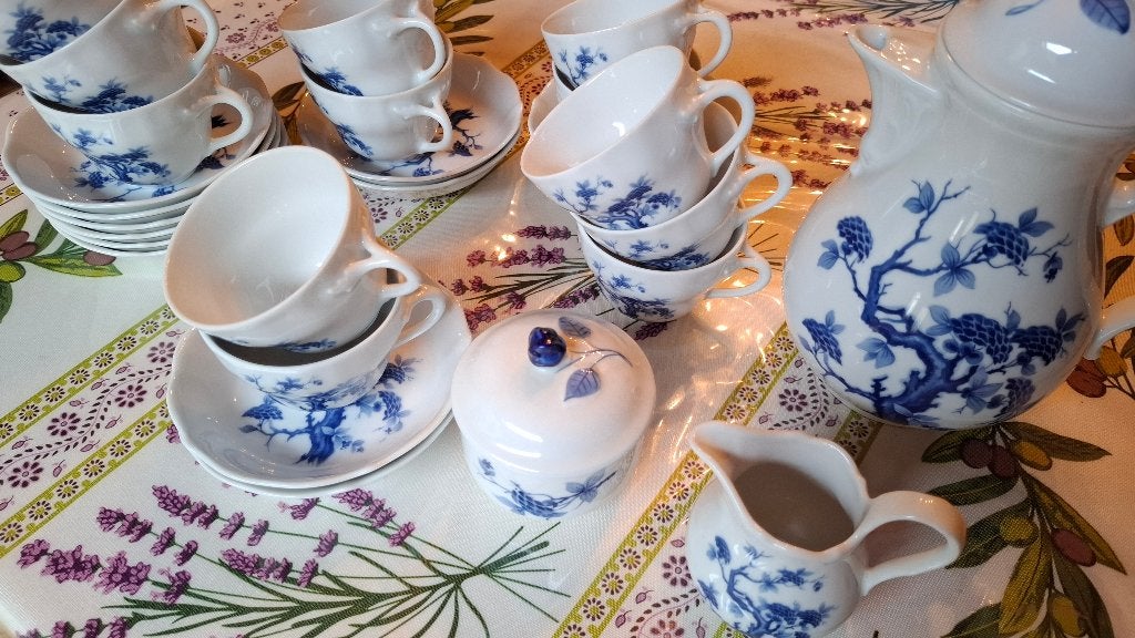 Oscar Schaller Bavaria Porselein Diner & Koffie Servies, Antiek en Kunst, Ophalen