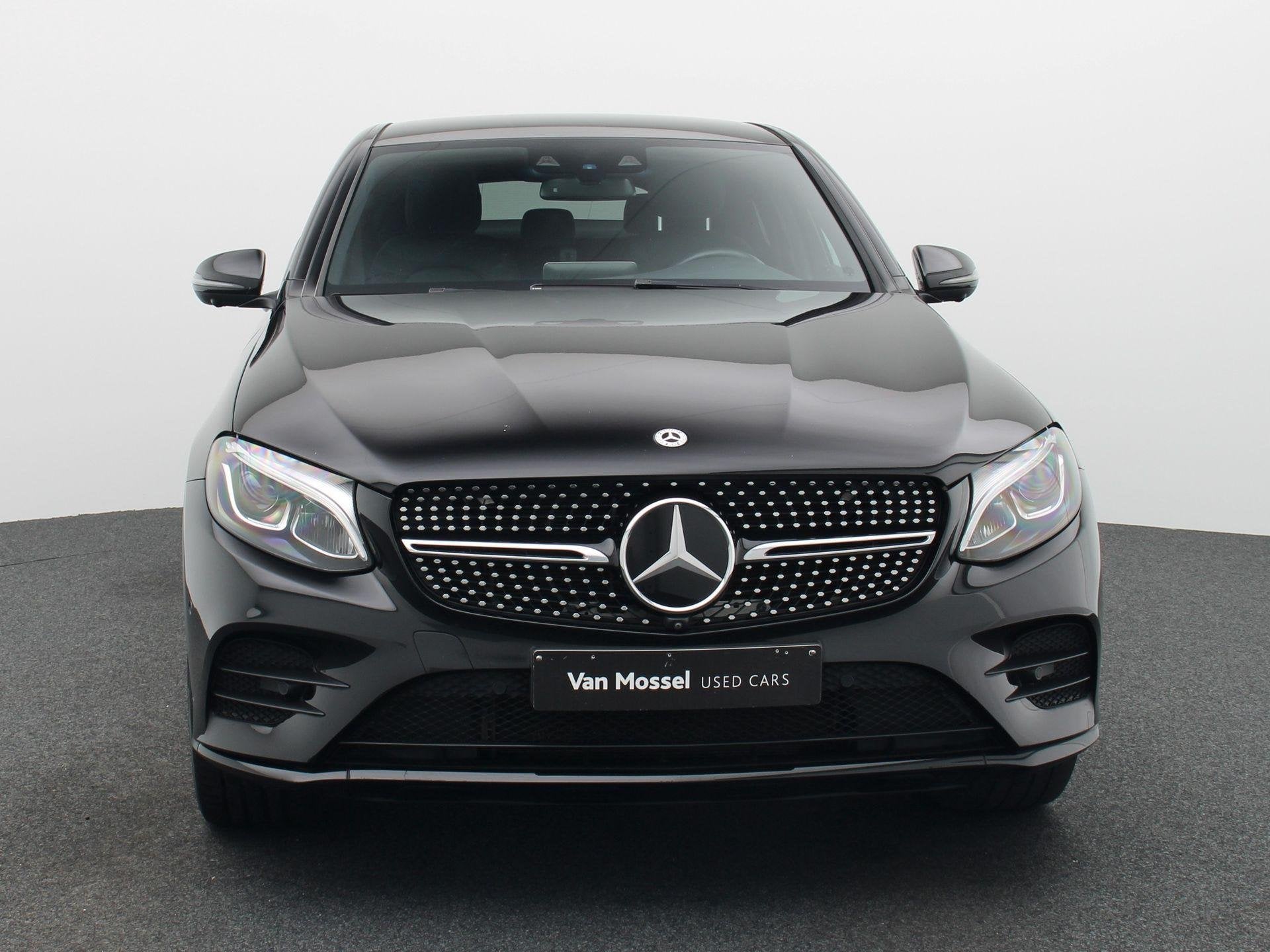 Mercedes-Benz GLC Coupé 250 4MATIC AMG LINE + LEDER + 360 C, Auto's, Automaat, Dealer onderhouden, Gebruikt, 4 cilinders