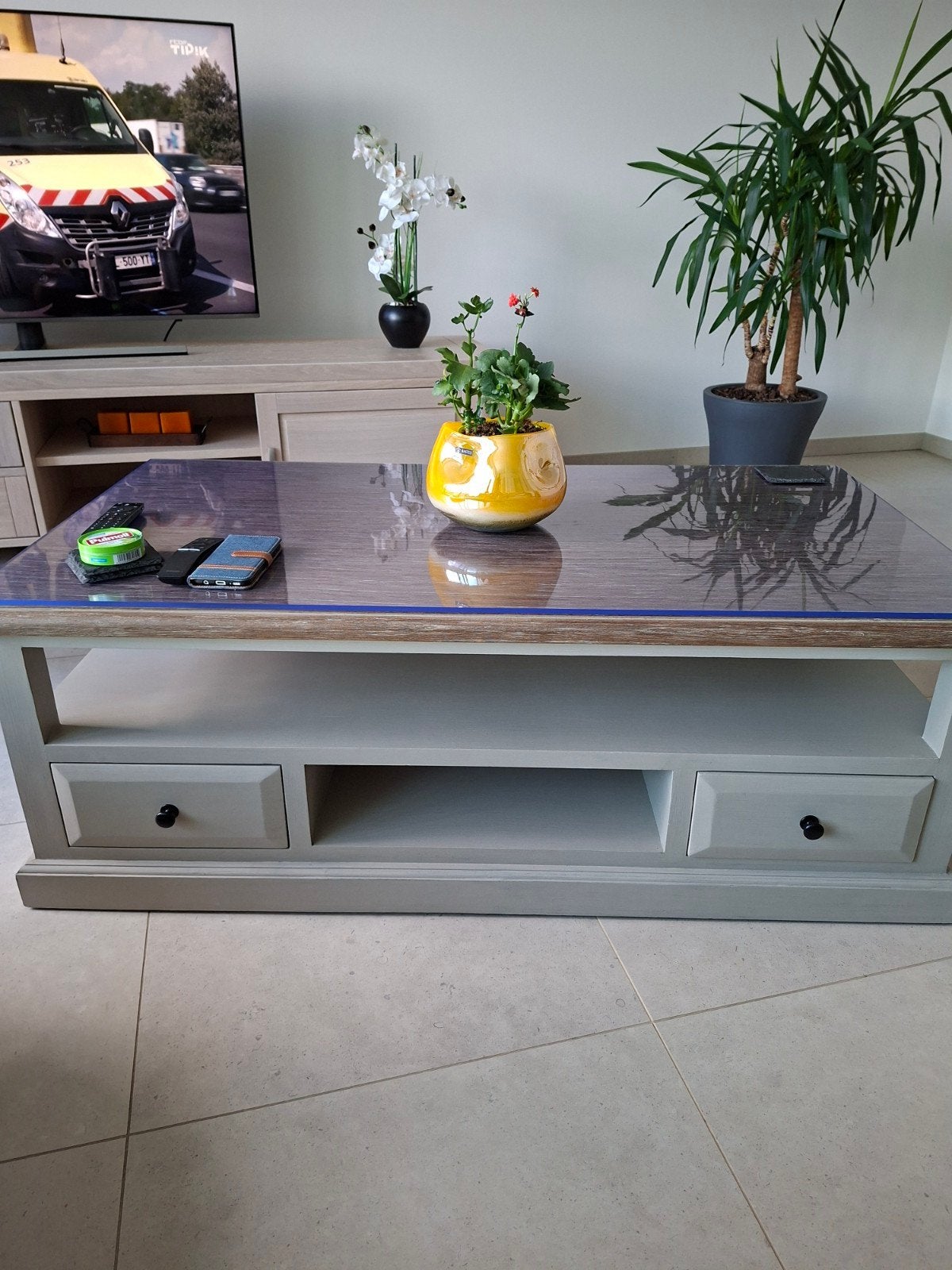salontafel te koop erpe -mere 0491243796, Ophalen