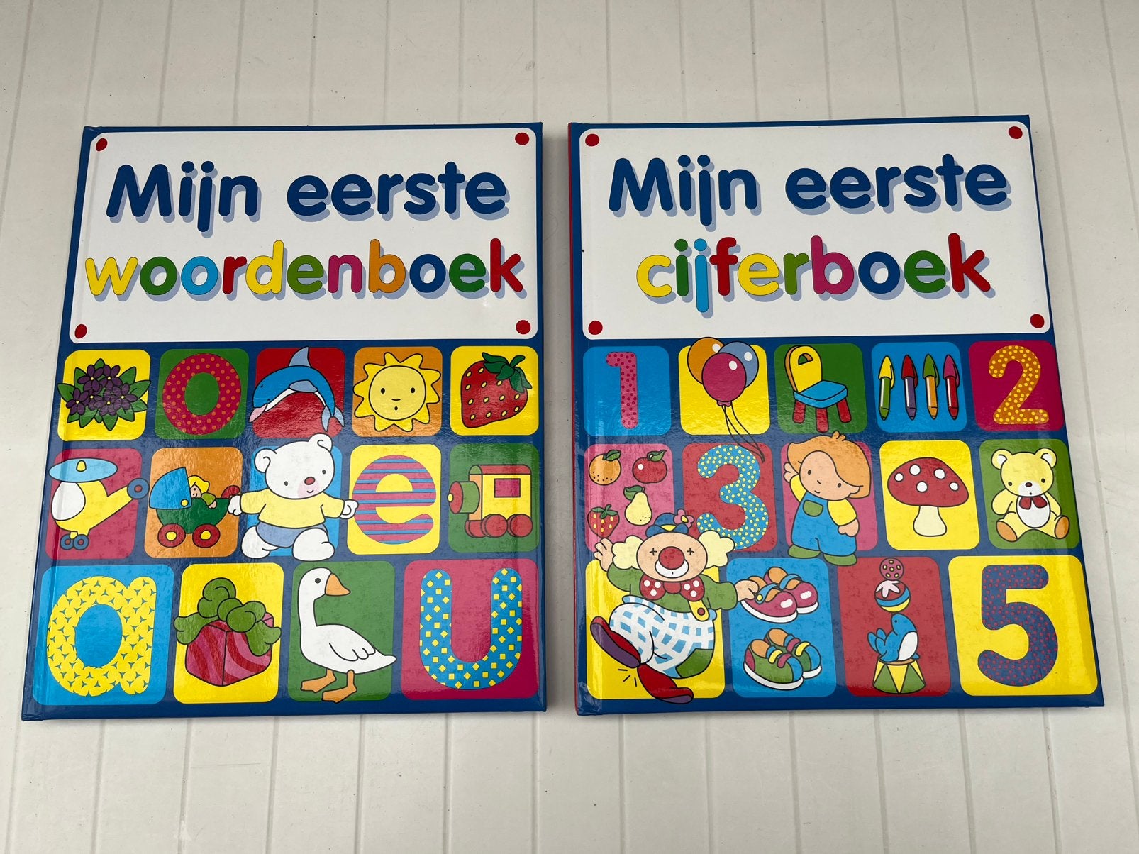 Mijn eerste woorden / cijfer boek , 3 euro het stuk, Boeken, Ophalen of Verzenden, Zo goed als nieuw