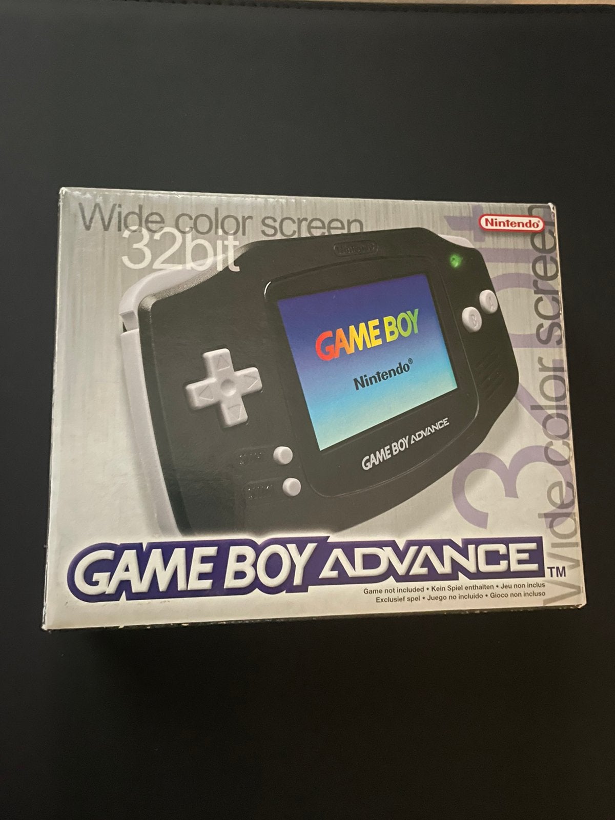 Nintendo Game Boy Advance Zwart Compleet In Doos, Consoles de jeu & Jeux vidéo, Consoles de jeu | Nintendo Game Boy, Utilisé, Game Boy Advance