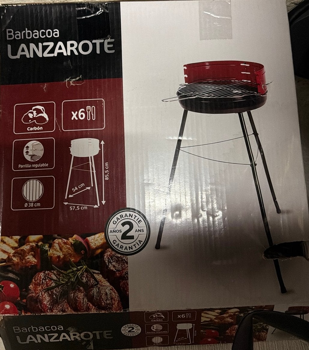Mini barbecue, Tuin en Terras, Ophalen, Zo goed als nieuw