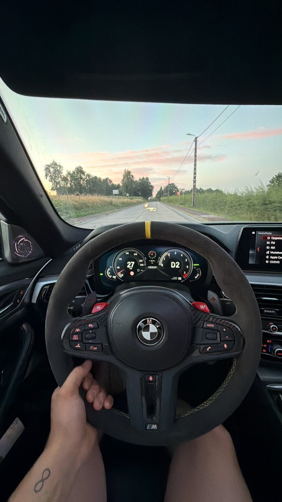 Bmw G30-31/G11-12 M-Performance stuur Carbon F1 flippers, Auto-onderdelen, Ophalen of Verzenden, Nieuw, BMW