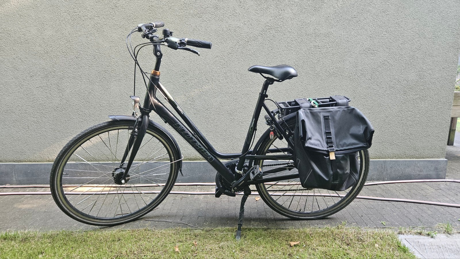 Norta niet elektrische staddfiets, Ophalen