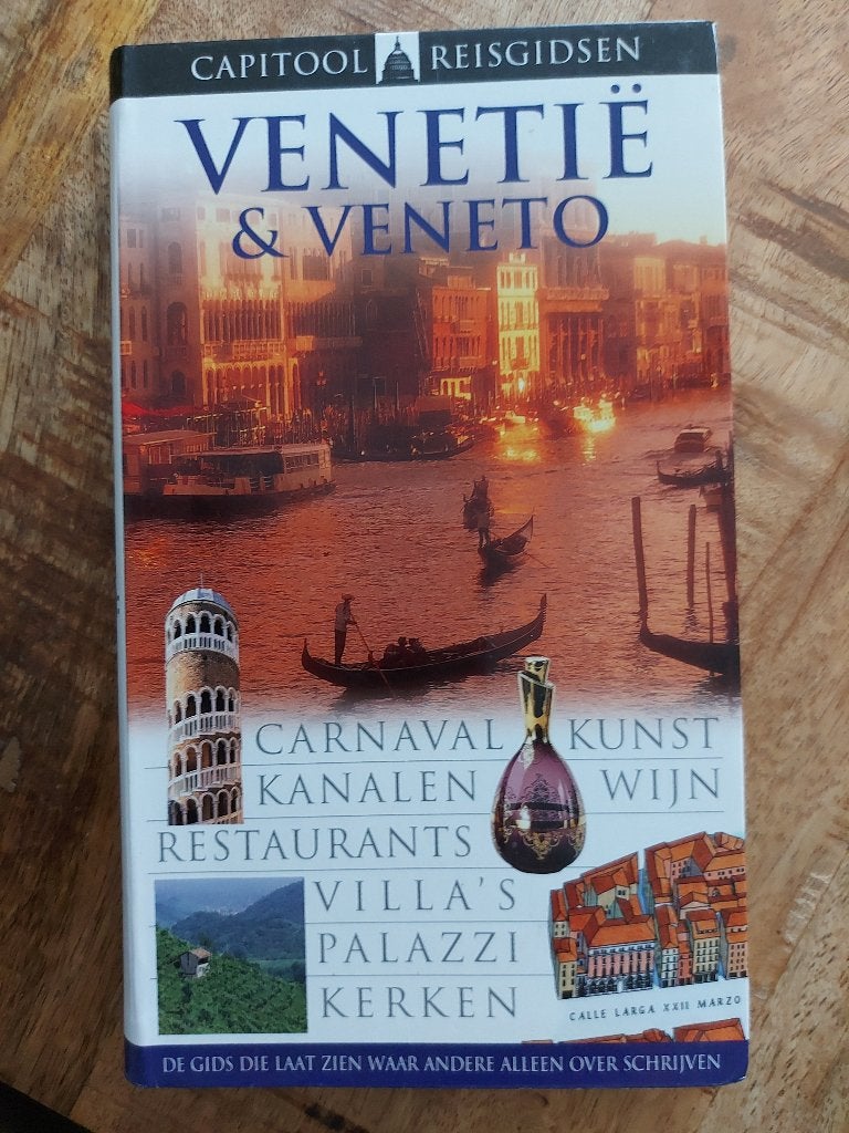 Reisgids Venetië en Veneto, Boeken, Gelezen, Capitool, Europa, Ophalen of Verzenden