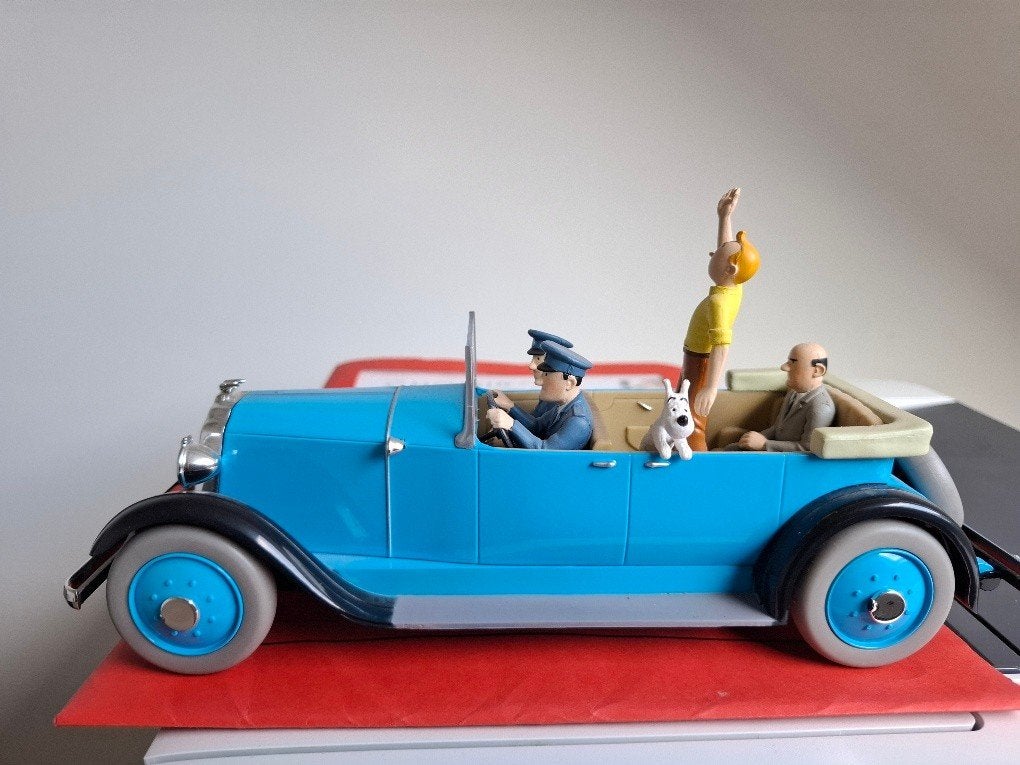 35 voitures miniatures Tintin /kuifje, Enlèvement, Comme neuf, Voiture, Autres marques