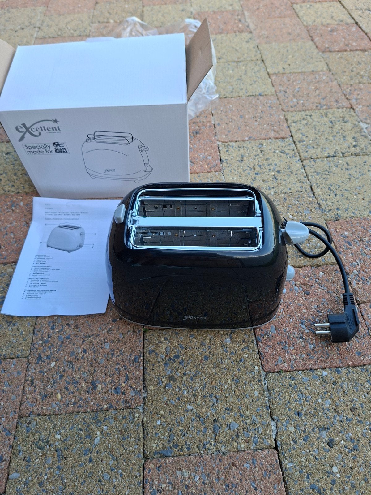 Broodrooster, Elektronische apparatuur, Ophalen