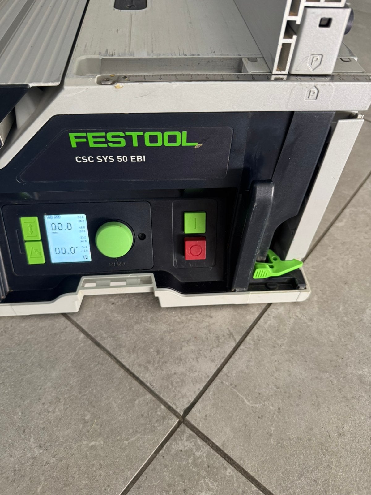 FESTOOL CSC SYS 50 Scie à table sans fil, Bricolage & Construction, Enlèvement, Comme neuf