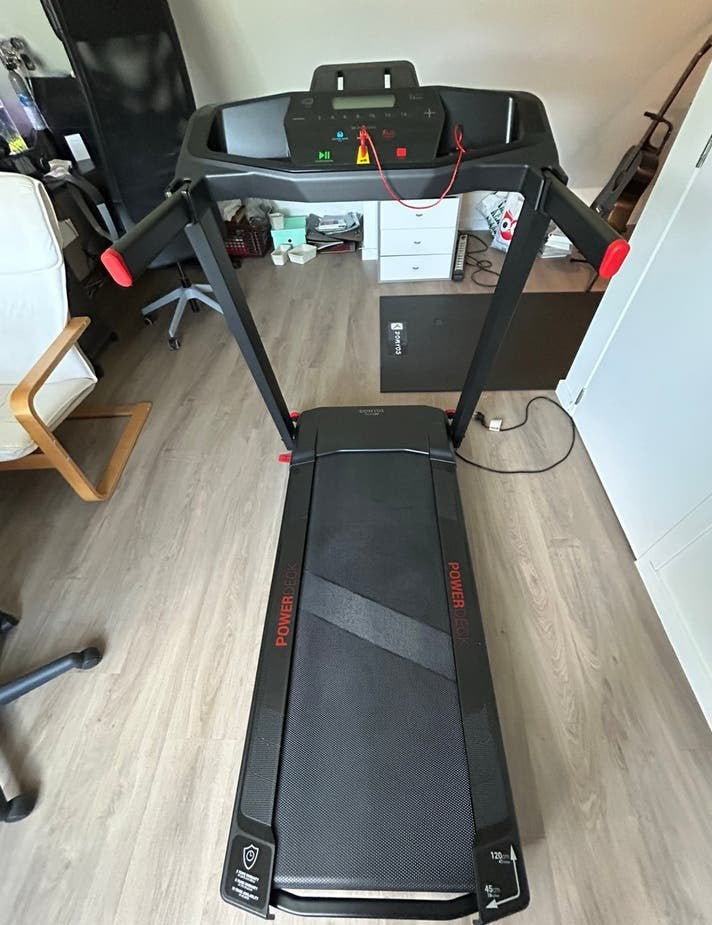 Loopband Domyos Run 100 + mat, Sport en Fitness, Loopsport en Atletiek, Gebruikt, Overige typen, Hardlopen, Ophalen