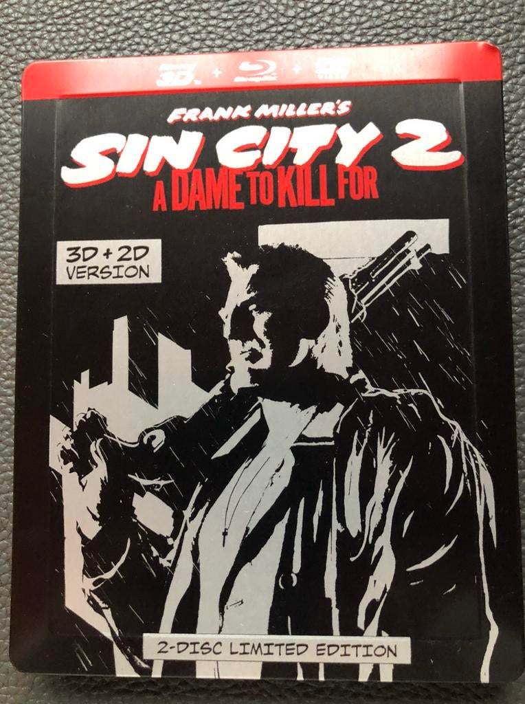 Sin City 2 A Dame to kill for - metal box - 3D & 2D Versie, Ophalen of Verzenden, Zo goed als nieuw, Actie, Boxset