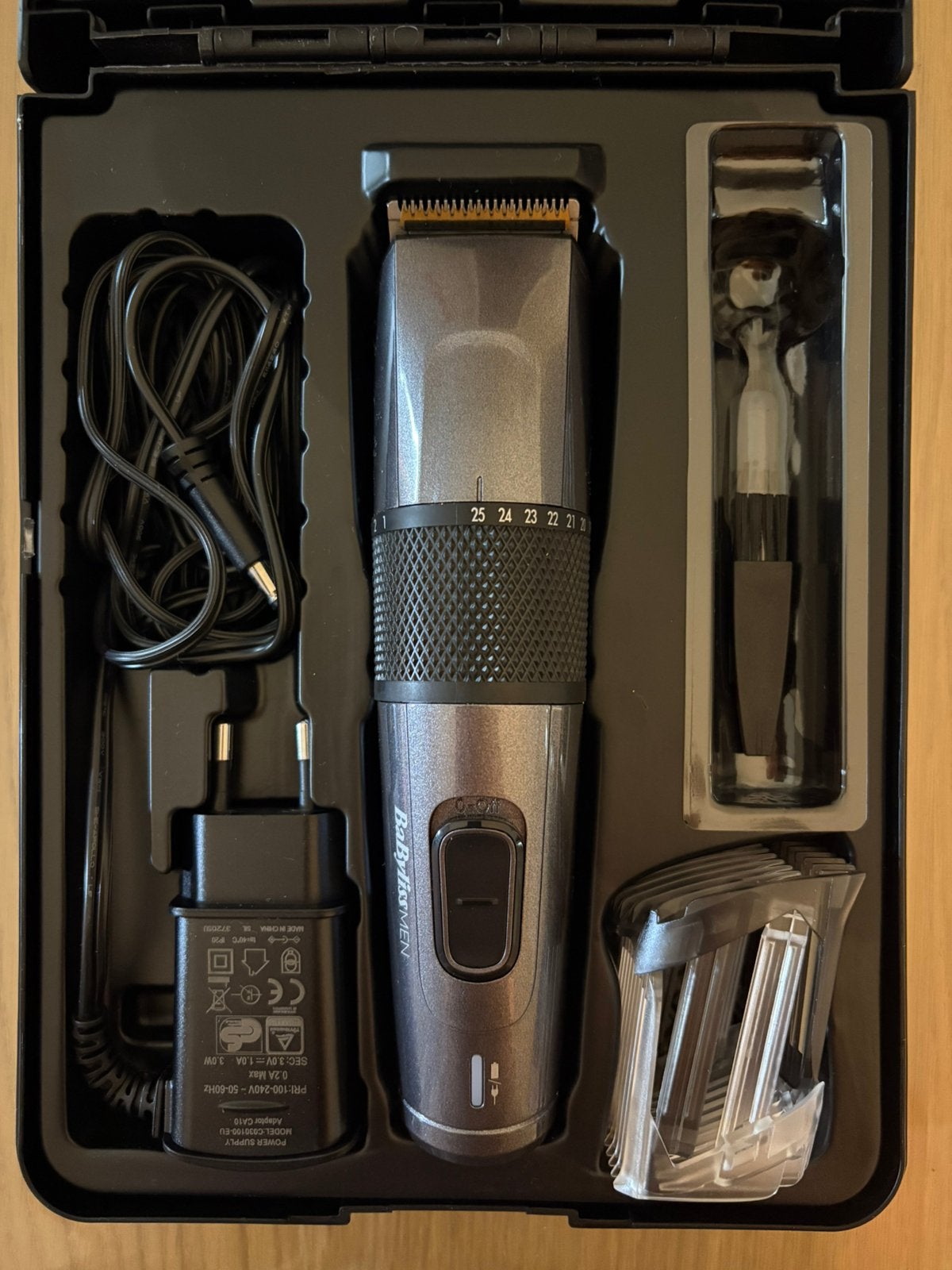 Tondeuse Babyliss Men Titanium comme neuve, Electroménager, Enlèvement ou Envoi, Comme neuf