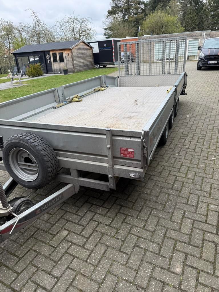 Nuggent beavertail 3500 kg, Auto diversen, Aanhangers en Bagagewagens, Ophalen, Zo goed als nieuw