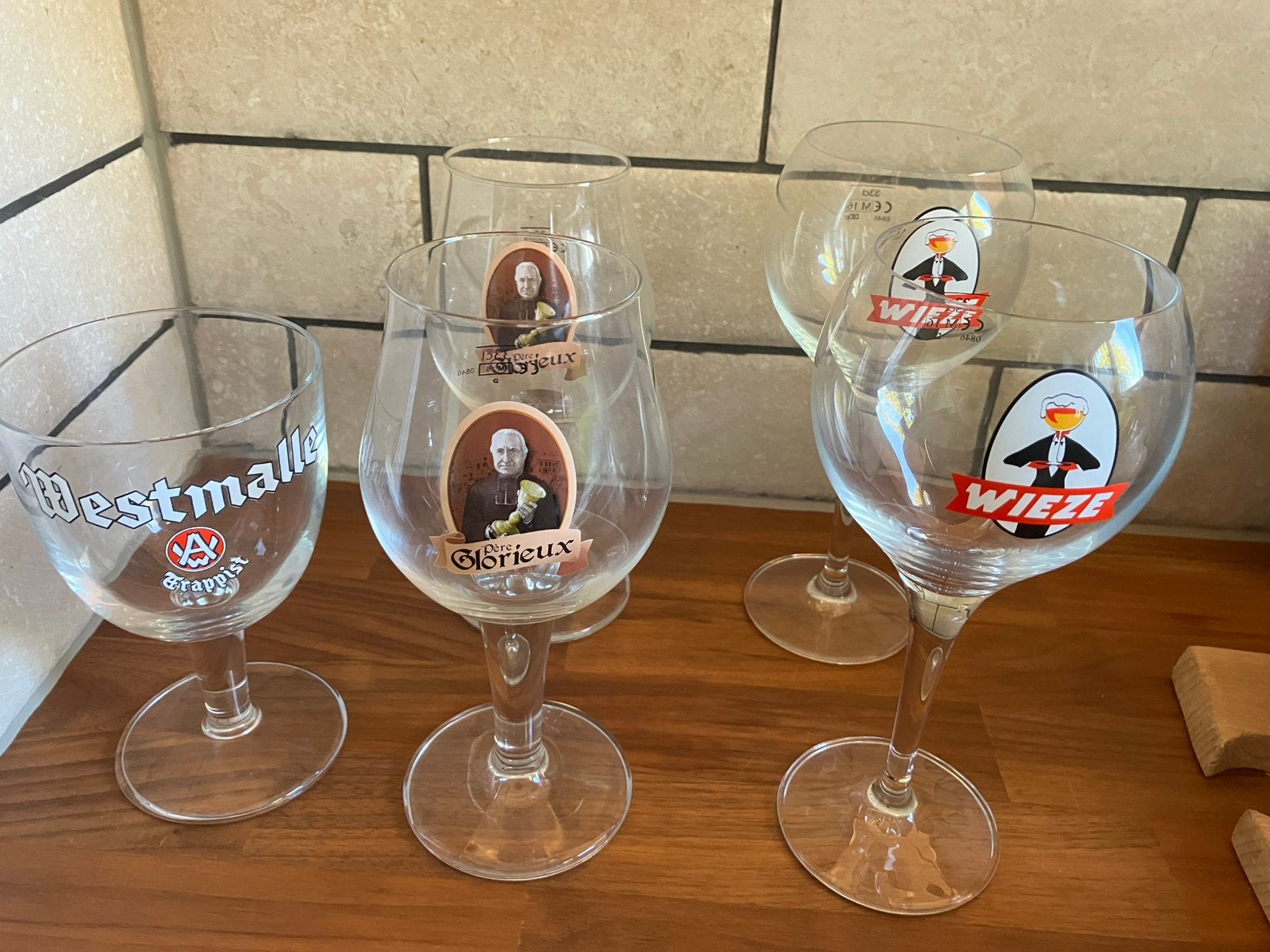 Bier & coctail glazen, Verzamelen, Ophalen, Zo goed als nieuw, Bierglas