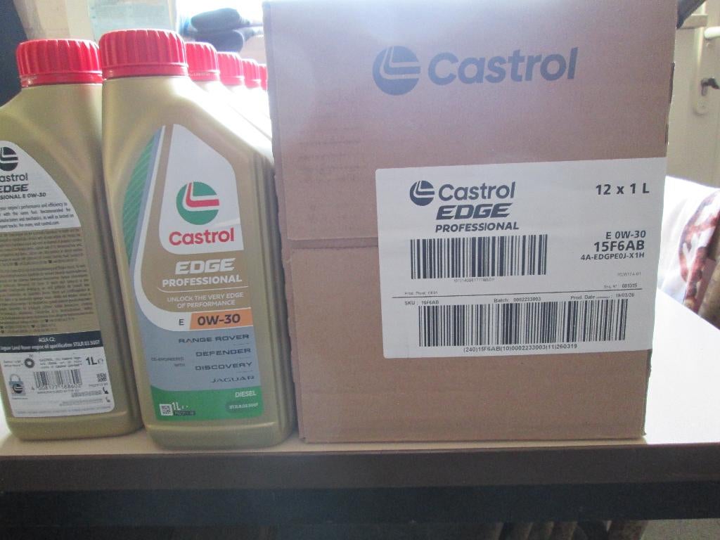 Castrol Edge Professional E 0W-30 Jaguar Land Rover, Enlèvement ou Envoi