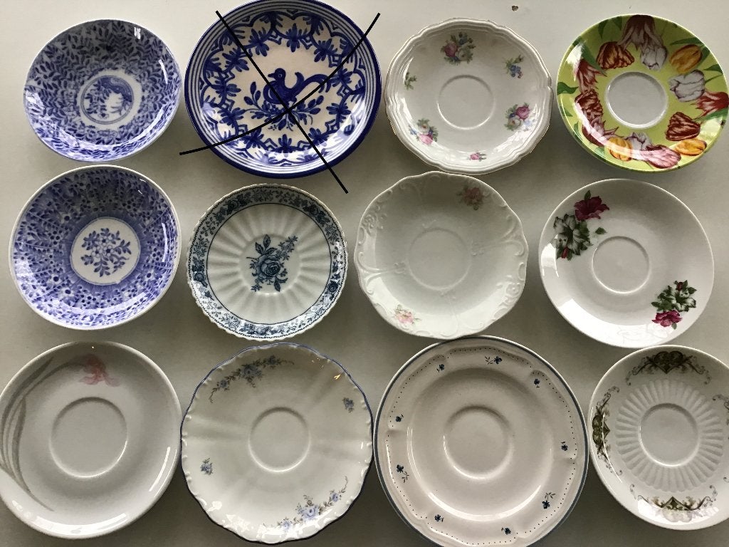100 tal verschillende ondertasjes aan 0,50 euro per stuk, Huis en Inrichting, Keuken | Servies, Ophalen of Verzenden, Zo goed als nieuw
