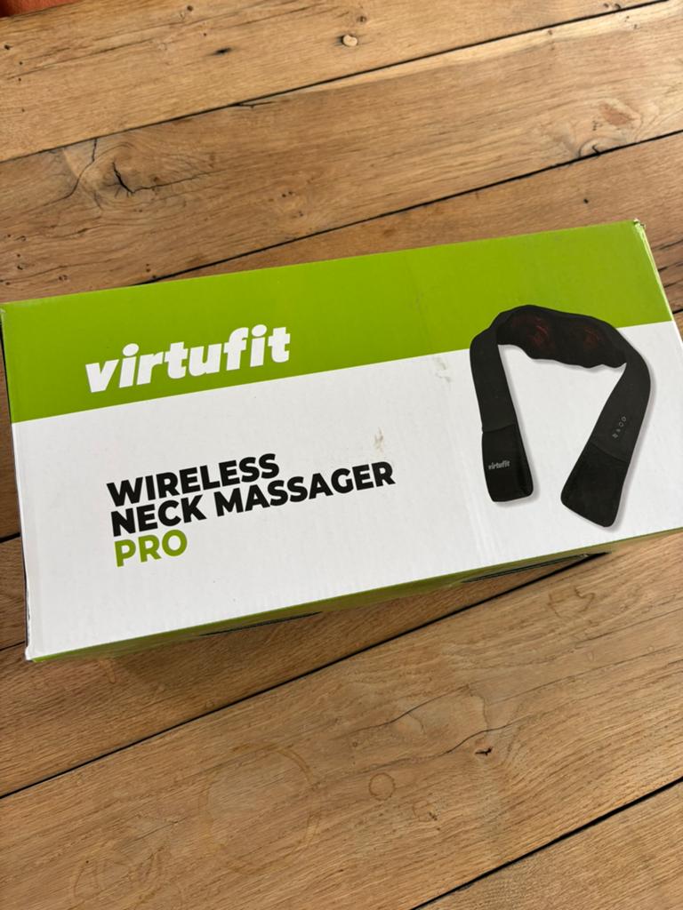 Virtufit wireless neck massager pro, Sport en Fitness, Massageproducten, Ophalen, Nieuw, Massagestoel of Kussen