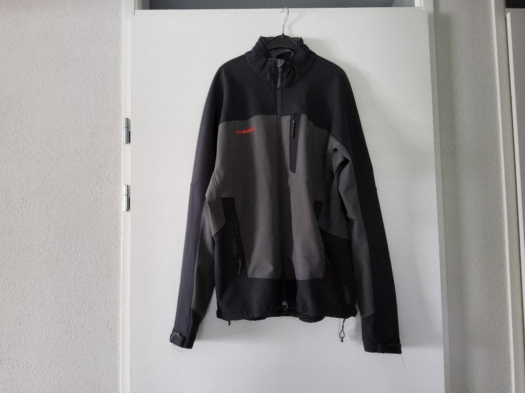 Mammut Softshell XL zgan, Sport en Fitness, Ophalen of Verzenden, Zo goed als nieuw, Kleding