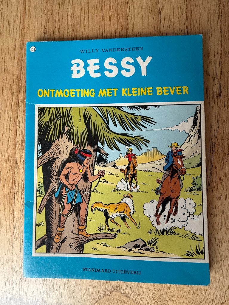 Bessy nr. 153 – Ontmoeting met Kleine Bever, Enlèvement ou Envoi, Willy Vandersteen, Une BD, Utilisé