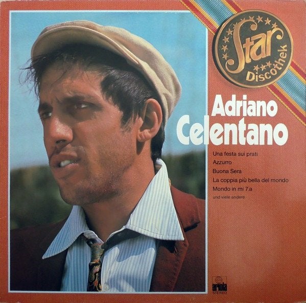 LP Adriano Celentano – Star Discothek, Pop rock, Enlèvement ou Envoi, Utilisé, LP