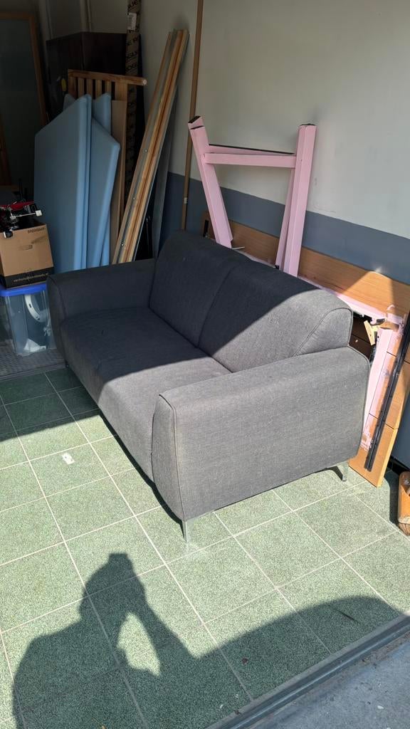 2persoon Zetel, Ophalen, Gebruikt, 100 tot 125 cm, 150 tot 200 cm